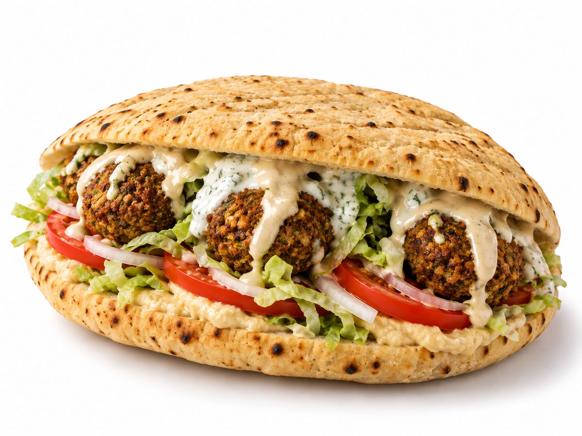 Falafel pita
